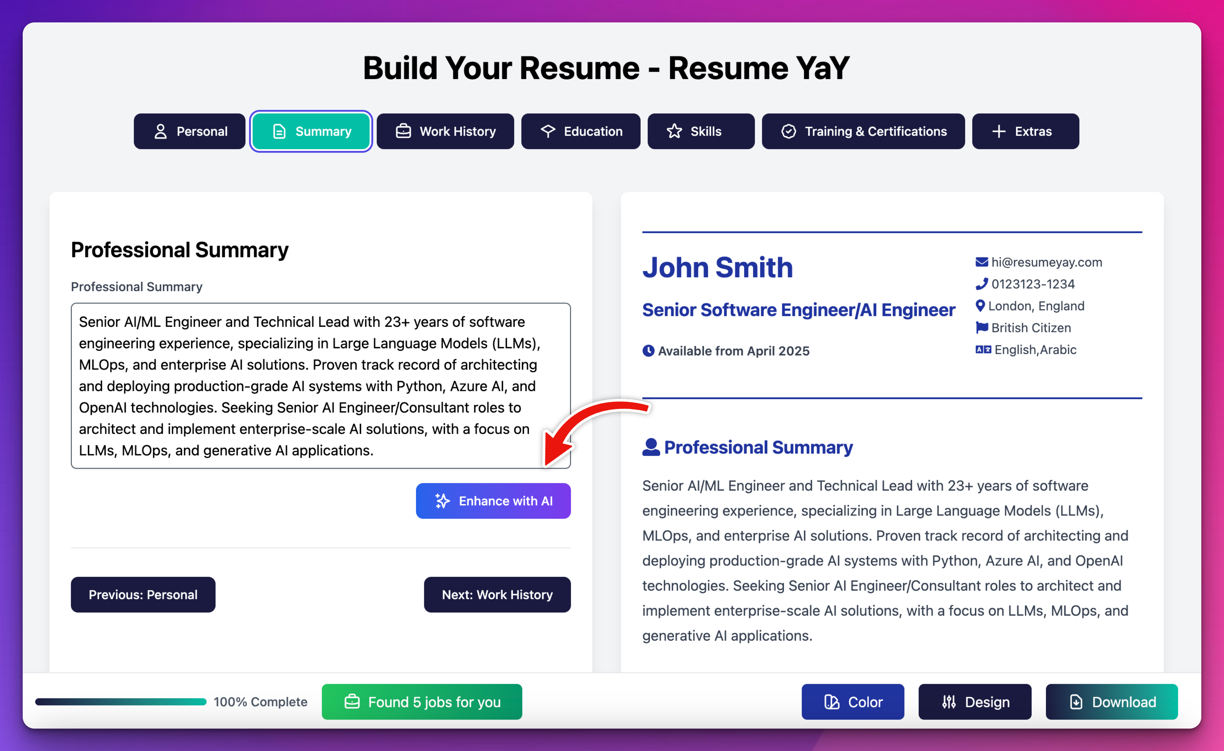 AI Content Enhancement